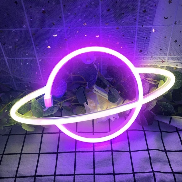 Neon Signs-Planet Neon Sign - Picture 5 of 6